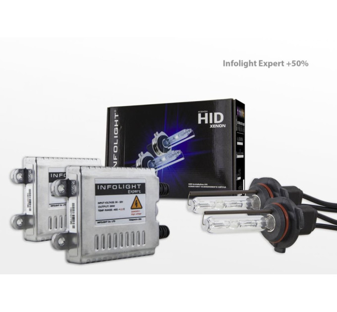 Комплект ксенону Infolight Expert HВ4 9006 5000К +50%
