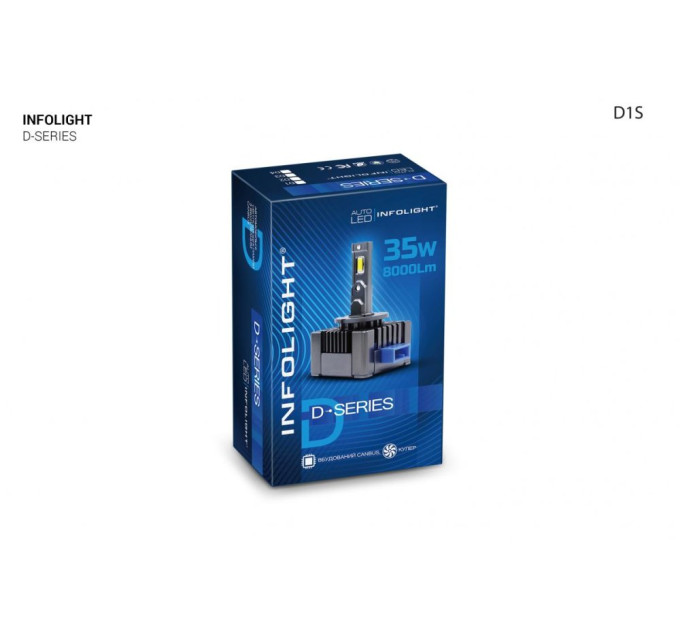 Світлодіодні лампи Infolight D1 35W