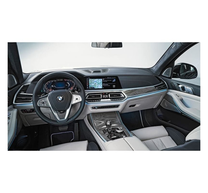 Захисне скло на панель приладів BMW X7 / X7M без камери 2019- (G07) (матове) Pixsel BMW-5231-M