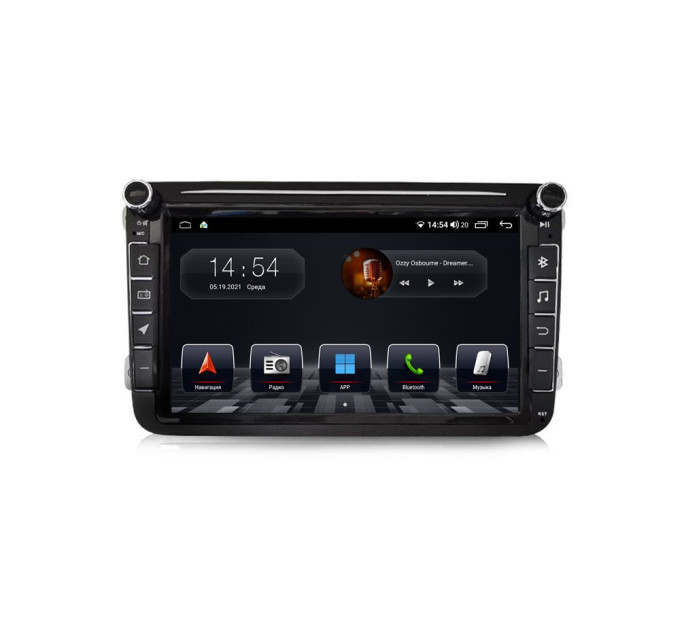 Штатна магнітола Abyss Audio QS-8102 для Volkswagen Passat, Golf, Jetta, Tiguan, Touran, Polo, Amaro