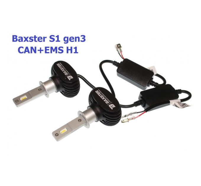 Світлодіодні лампи Baxster S1 gen3 H1 5000KCAN+EMS