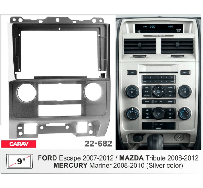 Перехідна рамка Ford Escape, Mazda Tribute Carav 22-682