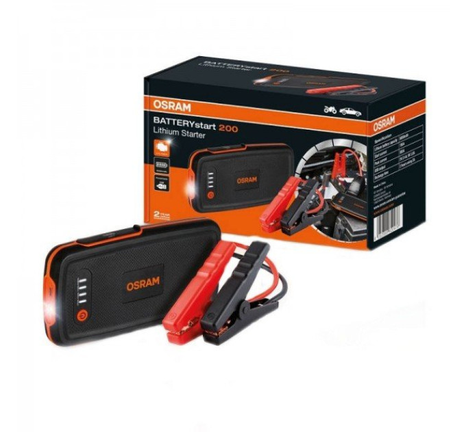 Портативний пусковий зарядний пристрій OSRAM OBSL200