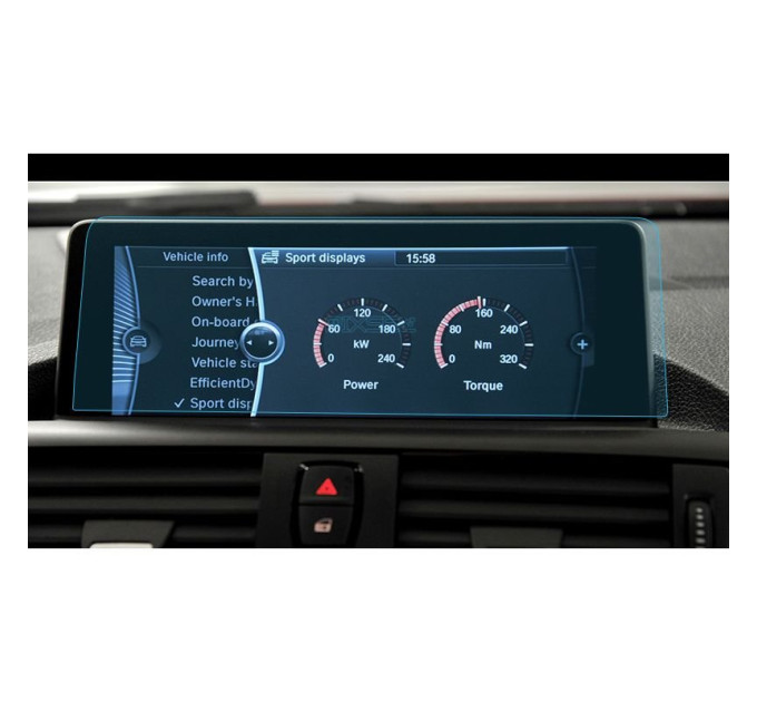 Захисне скло на монітор BMW 1 / M1 8.8 2015-2018 (F21) (матове) Pixsel BMW-4383-M