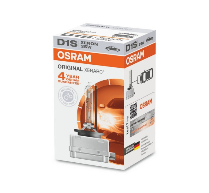 Ксенонова лампа Osram Xenarc Original D1S 66140-FS 85V 35W P32d-2