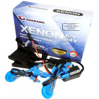 Комплект ксенону Guarand LDP Slim H3 5500K 35W 12V +60% Комплект ксенону Guarand LDP Slim H3 5500K 35W 12V +60%