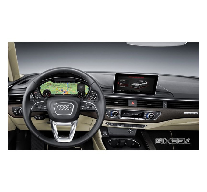 Захисне скло на монітор Audi A4 / S4 8.3 2015-2018 (матове) Pixsel AUDI-2369-M