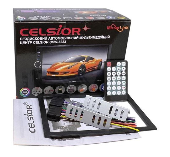 Автомагнітола Celsior CSW-7222