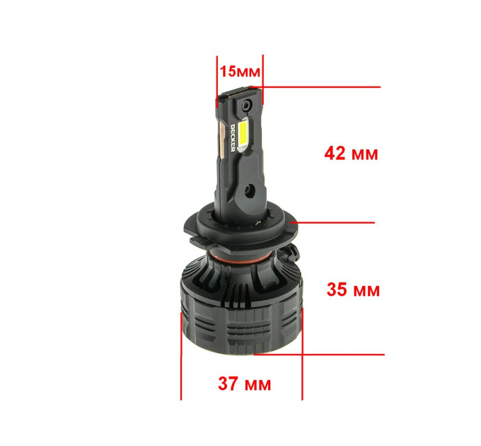Світлодіодні лампи Decker LED PL-03 5K H7
