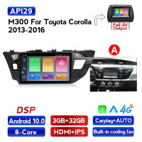Штатна магнітола ECOBOOST FFT300Q-1066 TOYOTA Corolla 2014-2016