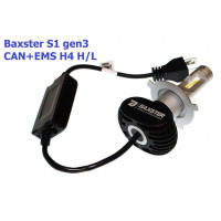 Світлодіодні лампи Baxster S1 gen3 H4 H/L 5000K CAN+EMS