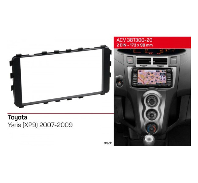 Перехідна рамка Toyota Yaris ACV 381300-20