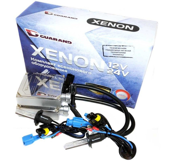 Комплект ксенону Guarand Standart H1 6000K 35W 12V