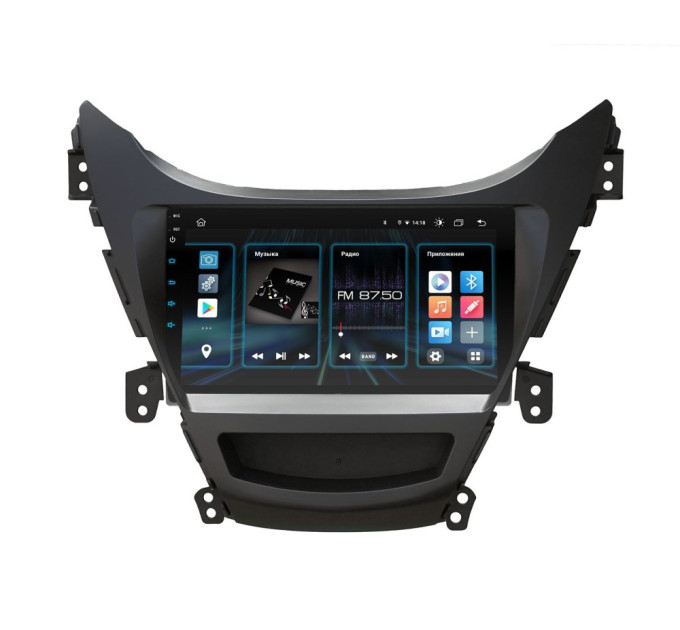 Штатна магнітола Incar DTA2-2459 для Hyundai Elantra 2011-2013