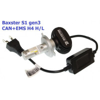 Світлодіодні лампи Baxster S1 gen3 H4 H/L 5000K CAN+EMS