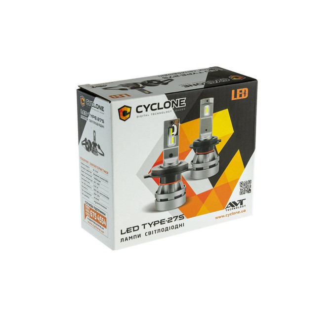 Світлодіодні лампи Cyclone LED H11 5000K 5100Lm CR type 27S