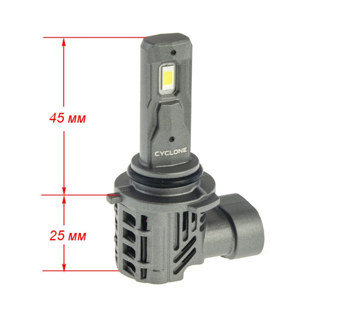 Світлодіодні лампи Cyclone LED 9006 5500K type 43