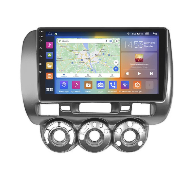 Штатна магнітола Honda Jazz Manual AC 2001-2005 Element Prime 4/64 CarPlay 4G