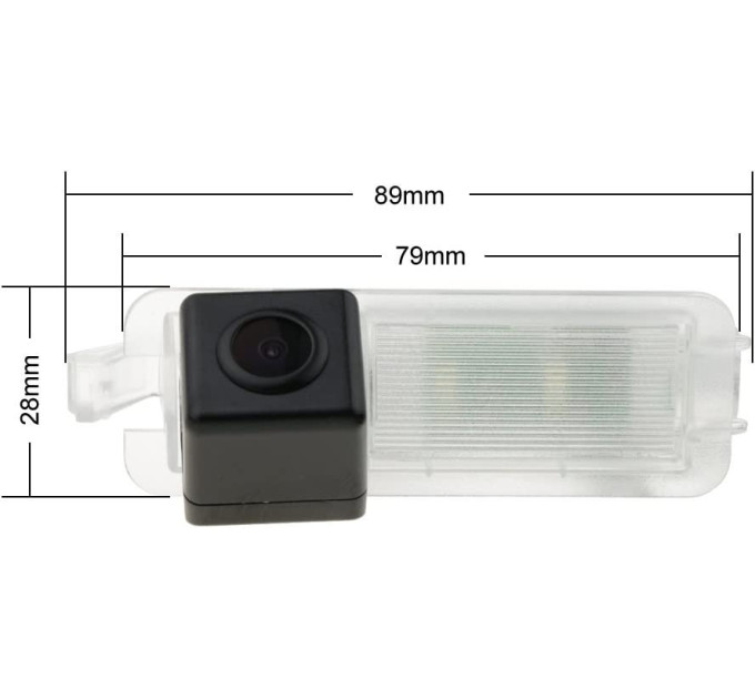 Штатна камера заднього огляду Falcon HS8411-XCCD Jeep Compass