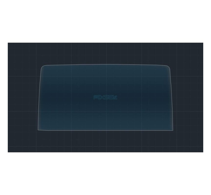 Захисне скло на монітор Mazda CX 9 2016- (матове) Pixsel MZ-1272-M
