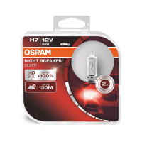 Комплект галогенних ламп OSRAM Night Breaker Silver 64210NBS-HCB H7 55W 12V PX29t