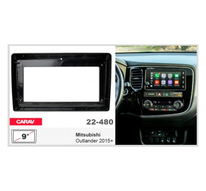 Перехідна рамка Mitsubishi Outlander Carav 22-480
