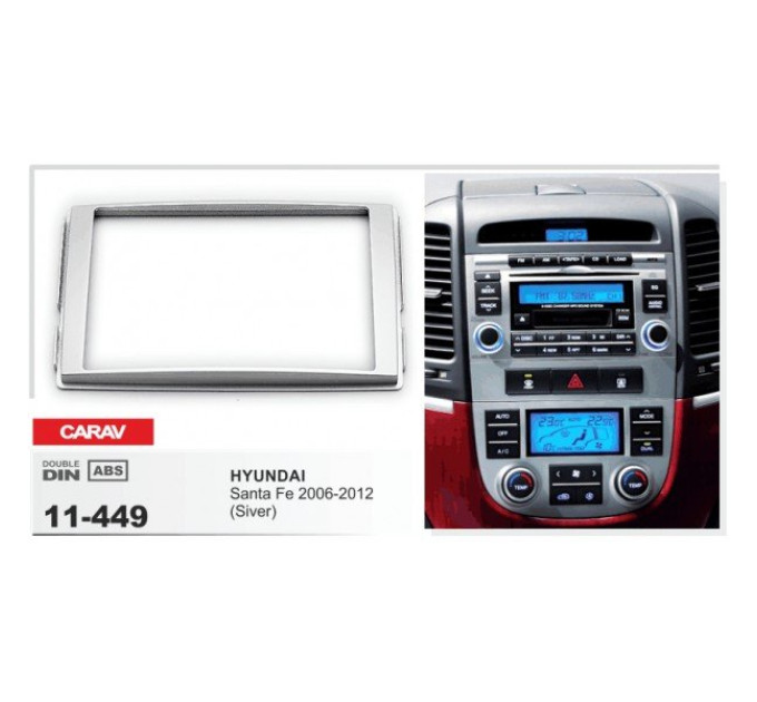 Перехідна рамка Hyundai Santa Fe Carav 11-449