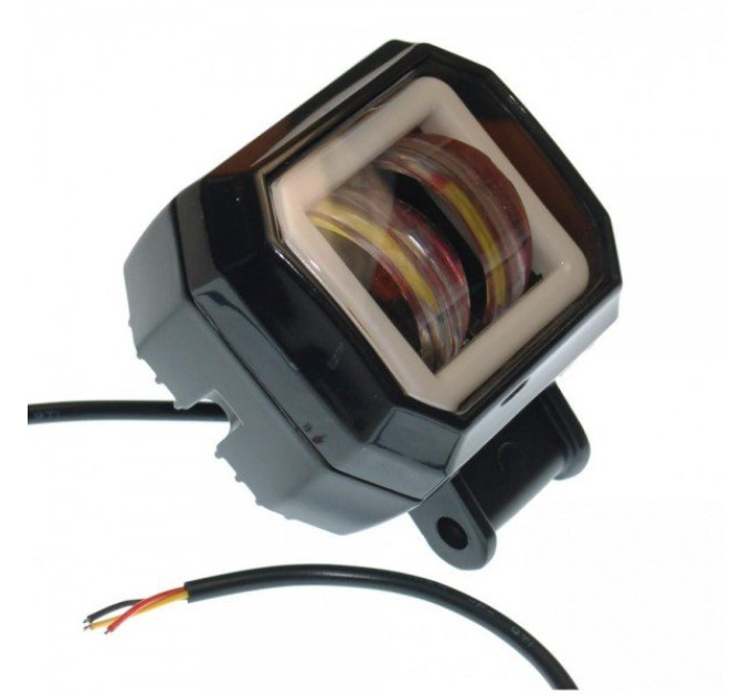 Світлодіодна фара AllLight JR-O-20W КВАДРАТНАЯ 2 chip CREE spot 9-30V