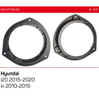 Проставки під динаміки ACV 271143-03 для автомобілів Hyundai i20, ix20