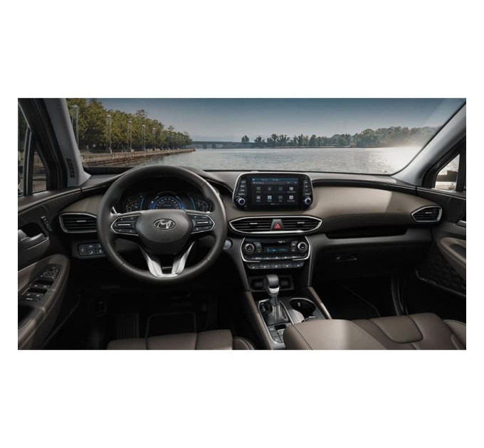 Захисне скло на панель приладів Hyundai Santa Fe 2020- (глянсове) Pixsel HD-2177-H