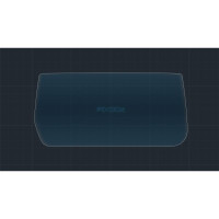 Захисне скло на монітор Mazda 6 2018- (гартоване) Pixsel MZ-1268-T