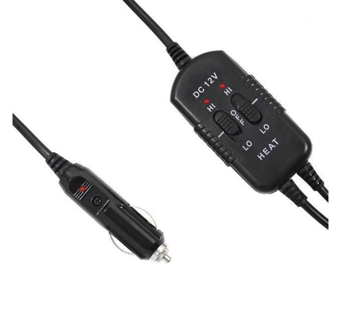 Накидка на сидіння з підігрівом Aikesi 02 GB4706 Black 2шт