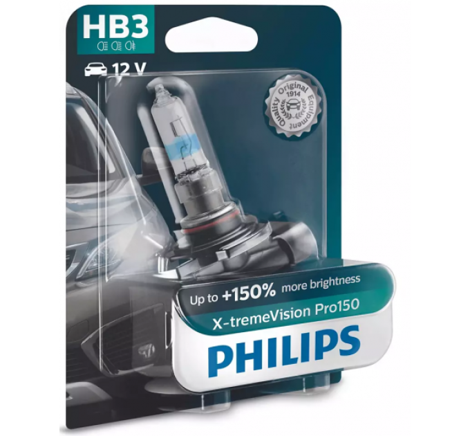 Галогенна лампа Philips X-tremeVision Pro HB3 9005XVPB1