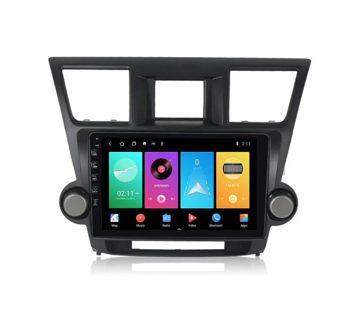 Штатна магнітола ECOBOOST FFT100-1080 TOYOTA HIGHLANDER 2007-2014