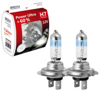 Комплект галогенних ламп Brevia H7 Power Ultra 12070PUS 12V 55W Комплект галогенних ламп Brevia H7 Power Ultra 12070PUS 12V 55W