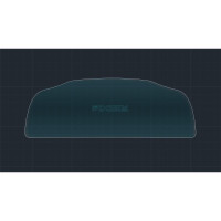 Захисне скло на панель приладів DS-7 2018- (матове) Pixsel DS-3214-M