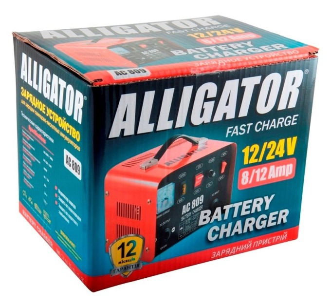 Зарядний пристрій ALLIGATOR AC809