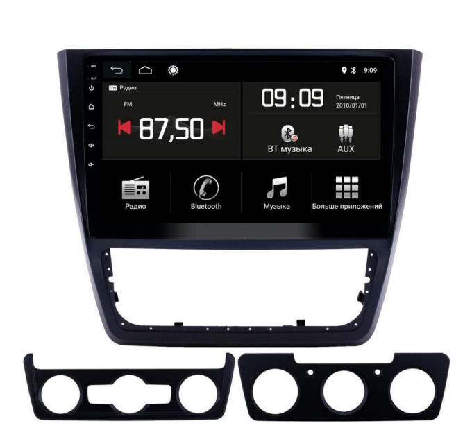 Штатна магнітола Torssen Skoda Yeti Conditioneer MQD10232 DSP