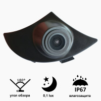 Камера переднього огляду широкутна Prime-X B8018W TOYOTA Highlander (2012-2013)
