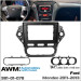 Перехідна рамка Ford Mondeo AWM 981-01-078