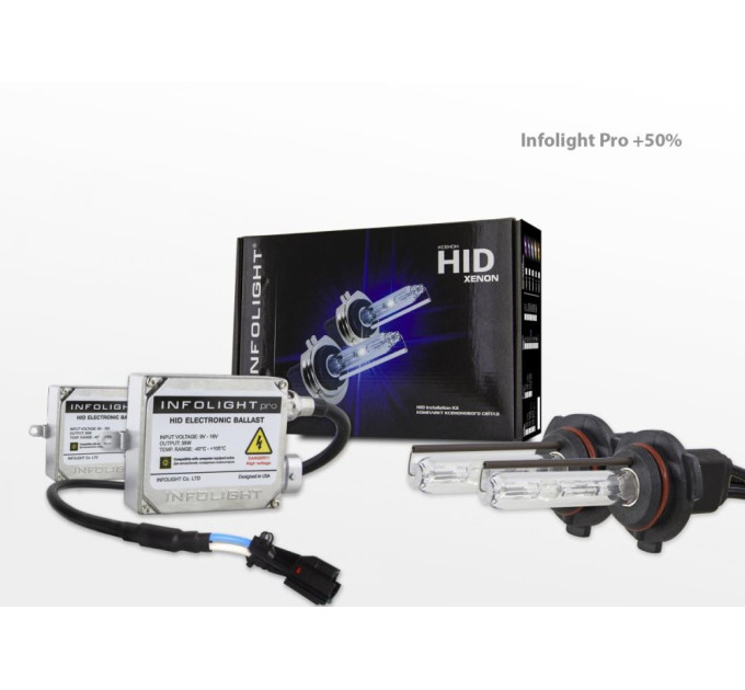 Комплект ксенону Infolight Pro +50% HВ4 9006 4300K