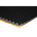 Шумоізоляція AudioSystem SW Foam Wave 15 Black PU (1,0х0,5)