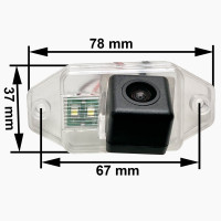 Камера заднього огляду Prime-X CA-9575 Toyota