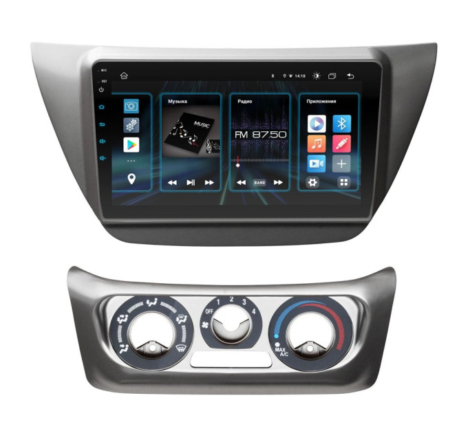 Штатна магнітола Incar DTA2-6130 для Mitsubishi Lancer 9 2000-2010