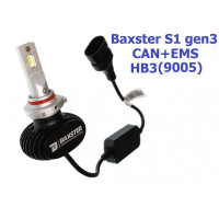 Світлодіодні лампи Baxster S1 gen3 HB3 (9005) 6000K CAN+EMS