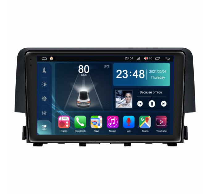 Штатна магнітола Torssen Honda Civic 16-18 F9332 4G Carplay