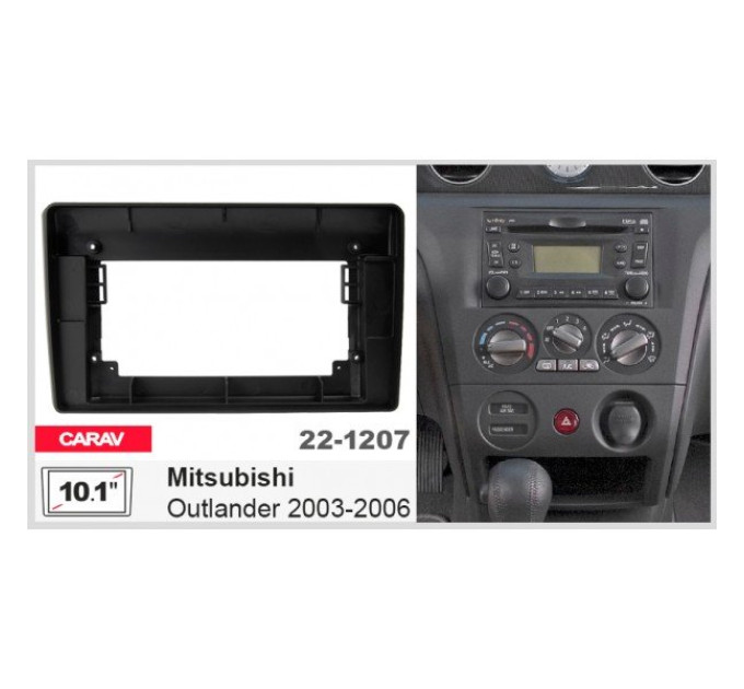 Перехідна рамка Mitsubishi Outlander Carav 22-1207