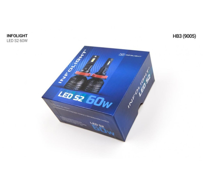 Світлодіодні лампи Infolight S2 9005 60W
