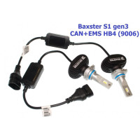 Світлодіодні лампи Baxster S1 gen3 HB4 (9006) 5000K CAN+EMS