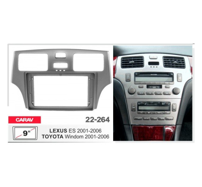 Перехідна рамка Lexus ES Carav 22-264